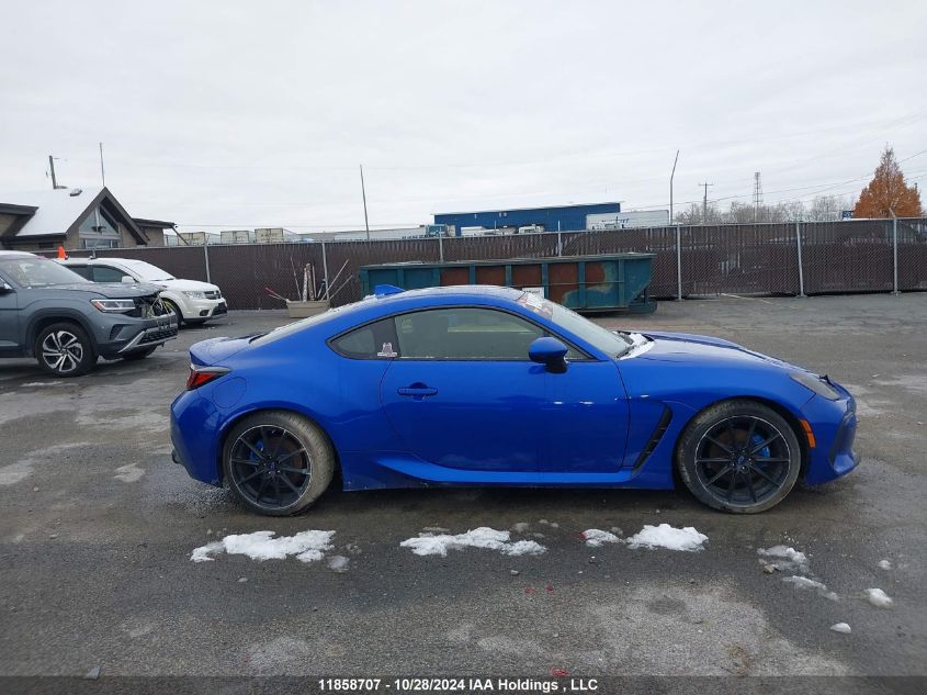 2023 Subaru Brz Sport-Tech VIN: JF1ZDBE12P9705189 Lot: 11858707