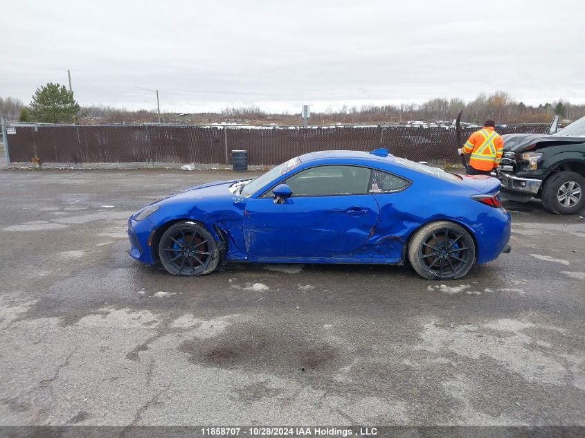 2023 Subaru Brz Sport-Tech VIN: JF1ZDBE12P9705189 Lot: 11858707