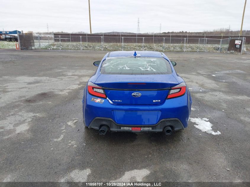 2023 Subaru Brz Sport-Tech VIN: JF1ZDBE12P9705189 Lot: 11858707