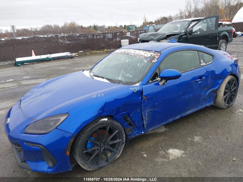 2023 Subaru Brz Sport-Tech VIN: JF1ZDBE12P9705189 Lot: 11858707