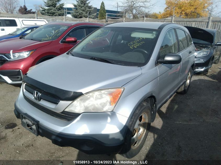 2009 Honda Cr-V Lx VIN: 5J6RE48319L801332 Lot: 11858913