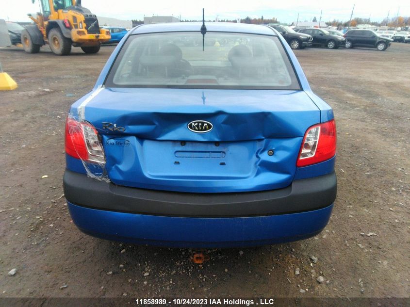 2009 Kia Rio Ex VIN: KNADE223696542636 Lot: 11858989