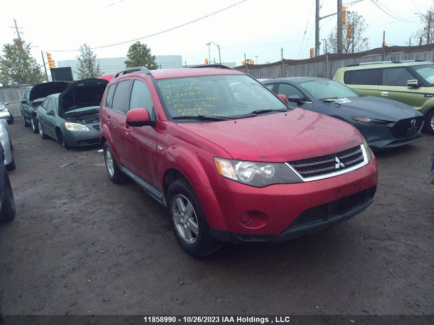 2009 Mitsubishi Outlander Es VIN: JA4LT21W29Z605904 Lot: 11858990