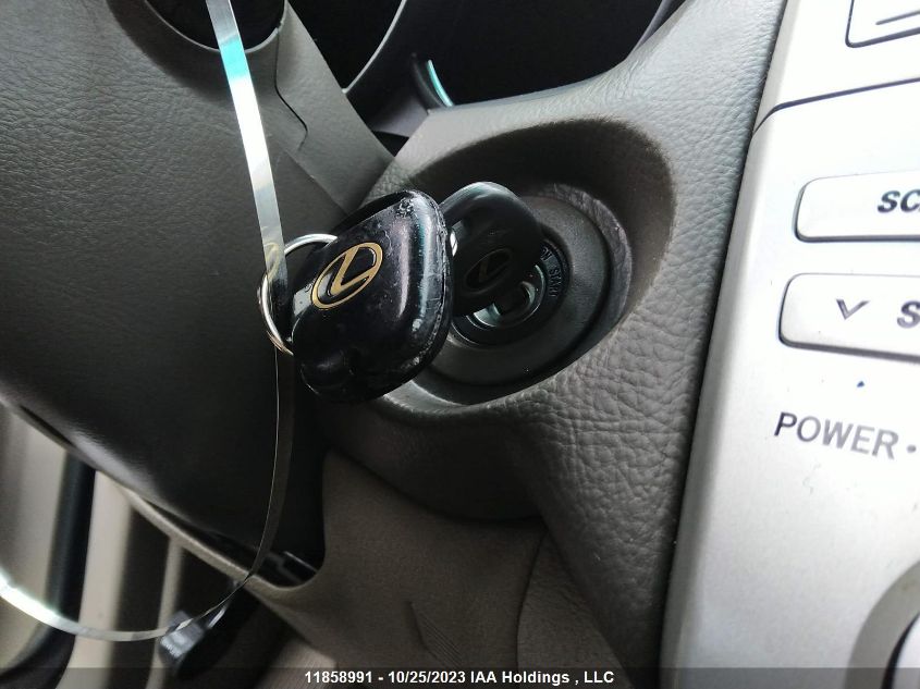 2009 Lexus Rx 350 VIN: JTJHK31U892051566 Lot: 11858991