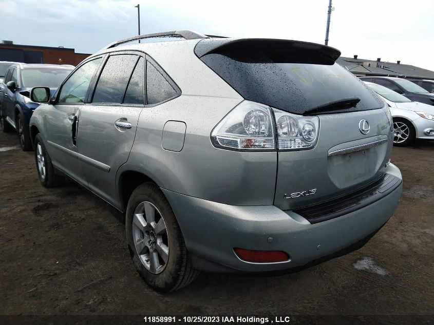 2009 Lexus Rx 350 VIN: JTJHK31U892051566 Lot: 11858991