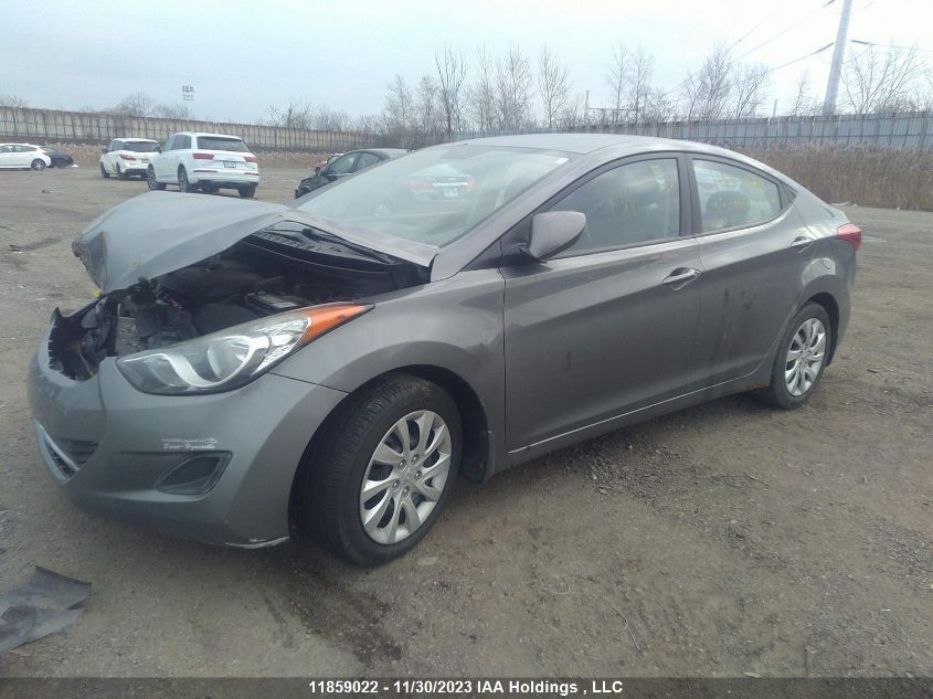 2012 Hyundai Elantra Gl VIN: 5NPDH4AE1CH069198 Lot: 11859022