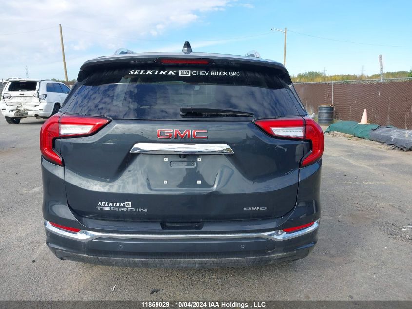 2022 GMC Terrain Denali VIN: 3GKALXEV1NL259443 Lot: 11859029