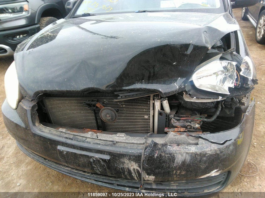 2010 Hyundai Accent Gl VIN: KMHCN4BC3AU509129 Lot: 11859097