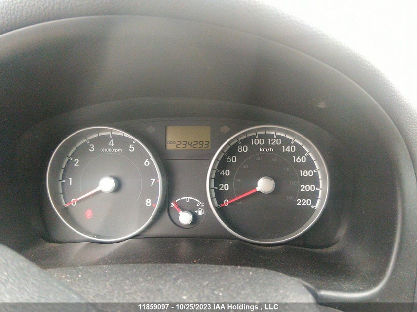 2010 Hyundai Accent Gl VIN: KMHCN4BC3AU509129 Lot: 11859097