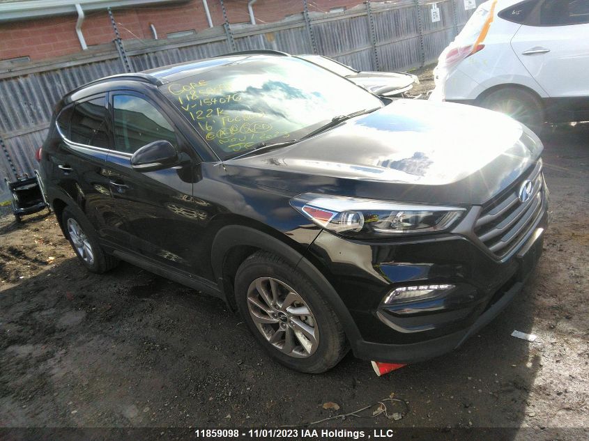 2016 Hyundai Tucson Luxury VIN: KM8J3CA44GU154076 Lot: 11859098