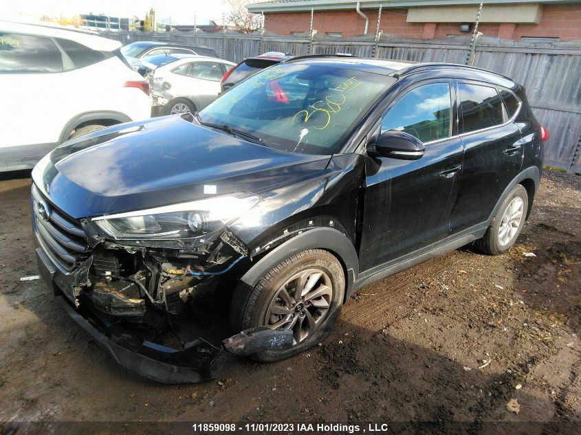 2016 Hyundai Tucson Luxury VIN: KM8J3CA44GU154076 Lot: 11859098