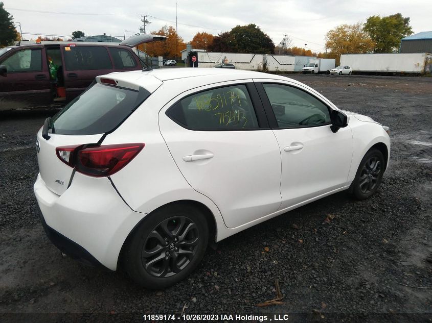 2020 Toyota Yaris Hatchback VIN: 3MYDLBJVXLY715443 Lot: 11859174