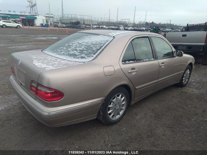 2001 Mercedes-Benz E-Class 3.2L VIN: WDBJF82J51X045689 Lot: 11859242