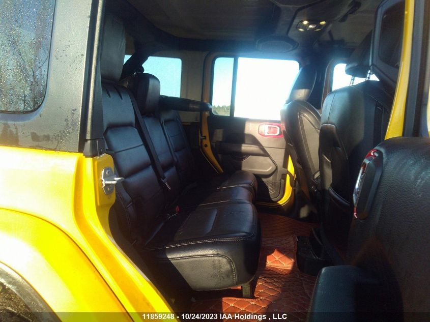 2019 Jeep Wrangler Unlimited Sahara VIN: 1C4HJXEG1KW656481 Lot: 11859248