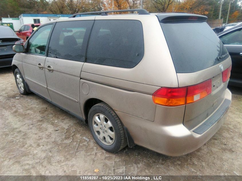 2004 Honda Odyssey Ex-L Res VIN: 2HKRL18054H004868 Lot: 11859287