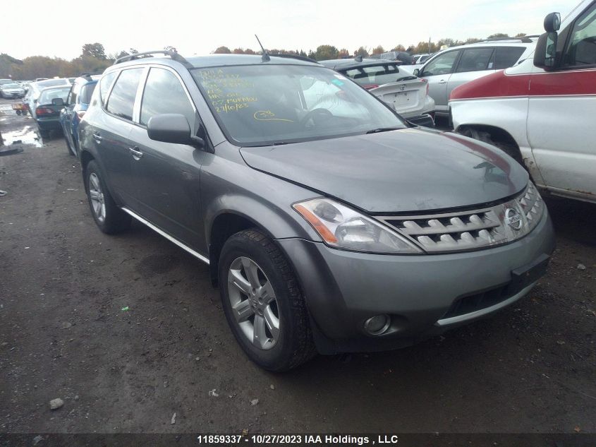 2007 Nissan Murano Sl VIN: JN8AZ08W97W660620 Lot: 11859337