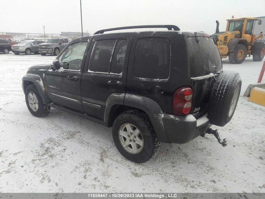 2007 Jeep Liberty Sport VIN: 1J4GL48K37W510444 Lot: 11859447