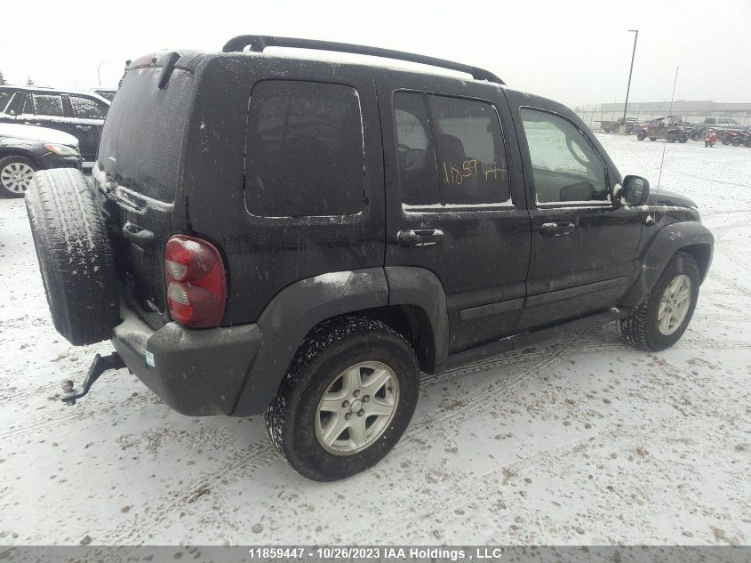 2007 Jeep Liberty Sport VIN: 1J4GL48K37W510444 Lot: 11859447