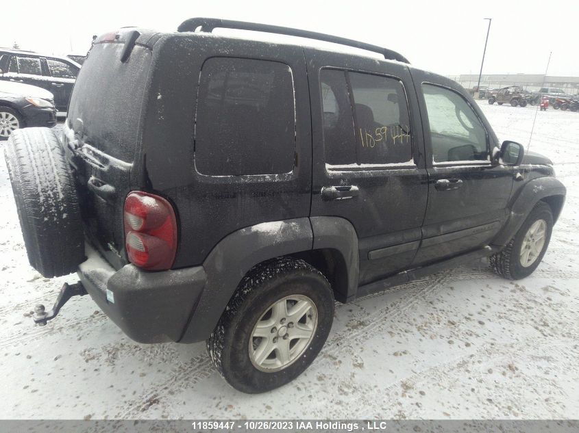 2007 Jeep Liberty Sport VIN: 1J4GL48K37W510444 Lot: 11859447