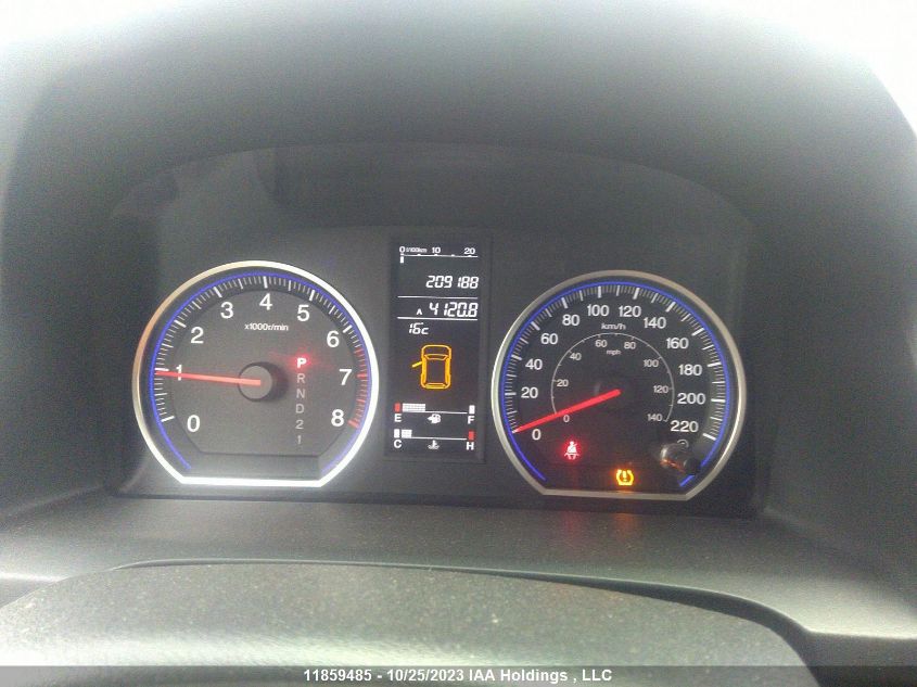 2009 Honda Cr-V Ex VIN: 5J6RE48529L805861 Lot: 11859485