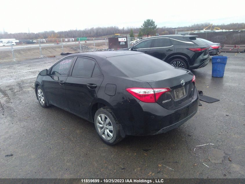 2016 Toyota Corolla Ce/S/Le VIN: 2T1BURHE1GC617120 Lot: 11859699