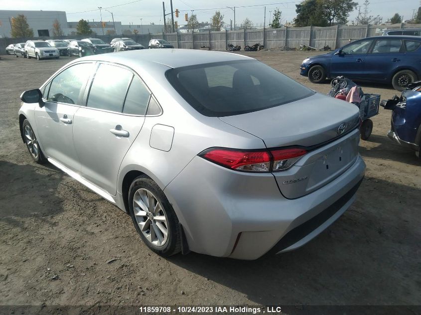 2022 Toyota Corolla L/Le/Xle VIN: 5YFBPMBE6NP303754 Lot: 11859708