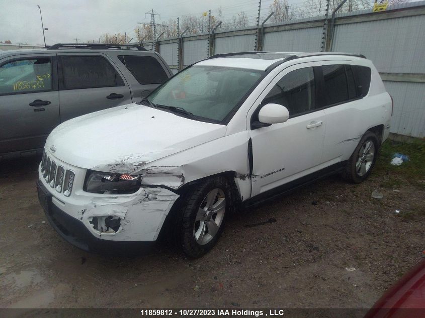 2016 Jeep Compass High Altitude VIN: 1C4NJDAB6GD771009 Lot: 11859812