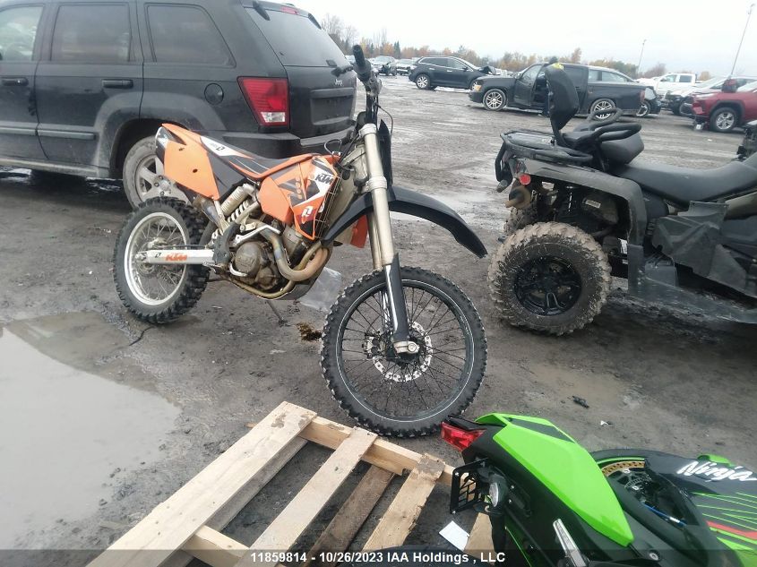 2004 Ktm 520 Exc VIN: VBKEXM4054M427464 Lot: 11859814