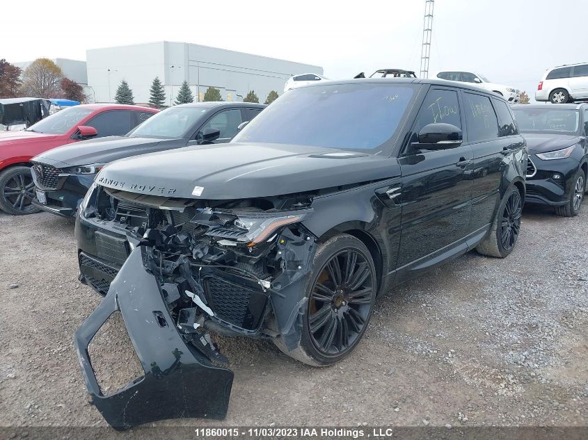 2019 Land Rover Range Rover Sport Hse VIN: SALWR2RK7KA864615 Lot: 39227535