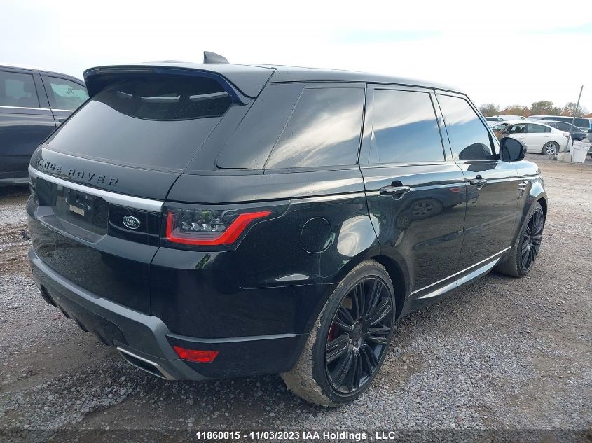 2019 Land Rover Range Rover Sport Hse VIN: SALWR2RK7KA864615 Lot: 39227535