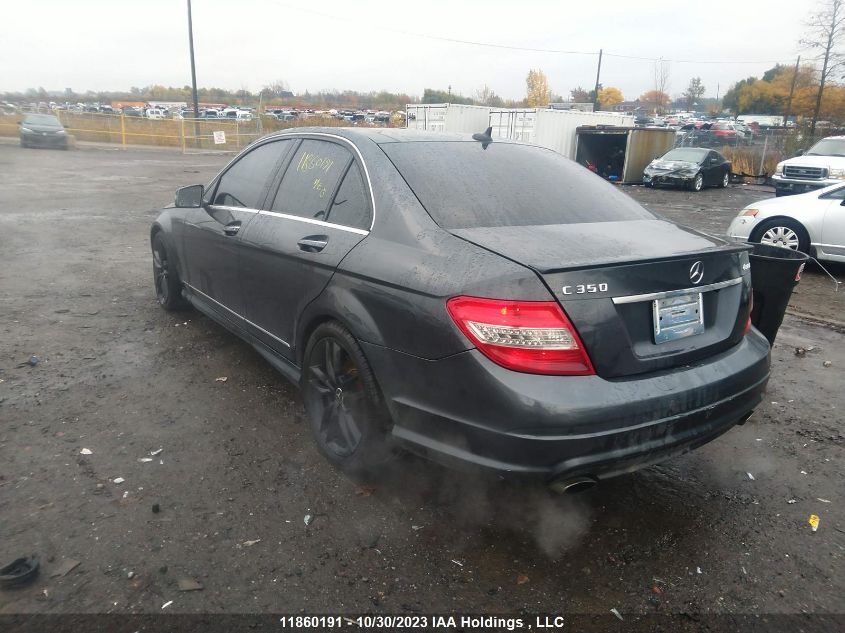 2010 Mercedes-Benz C-Class C 350 VIN: WDDGF8HB7AF420411 Lot: 11860191