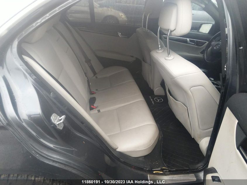 2010 Mercedes-Benz C-Class C 350 VIN: WDDGF8HB7AF420411 Lot: 11860191