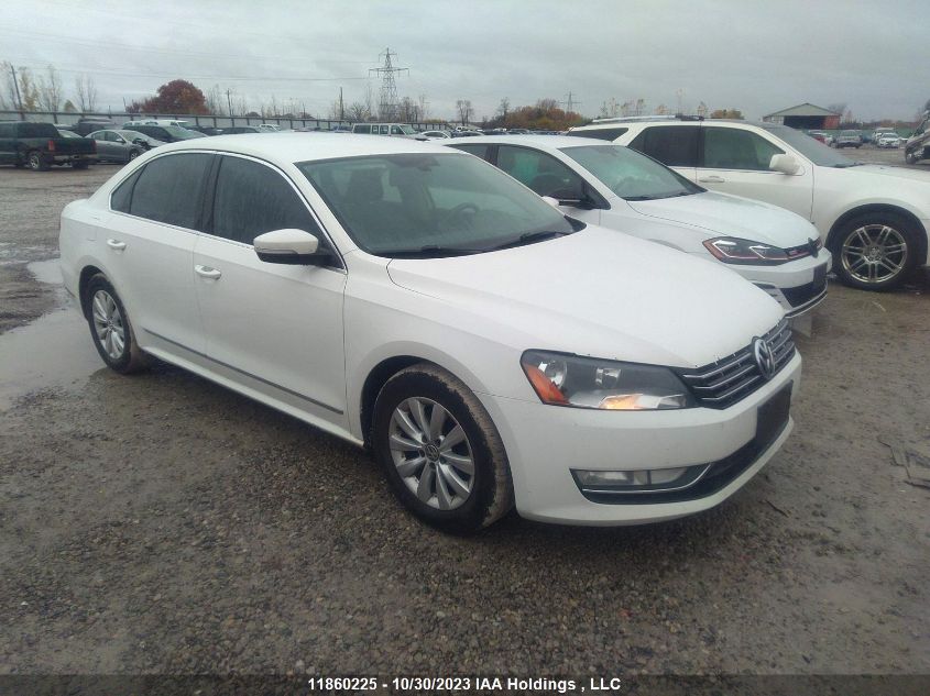 2014 Volkswagen Passat Trendline VIN: 1VWAN7A36EC003706 Lot: 11860225