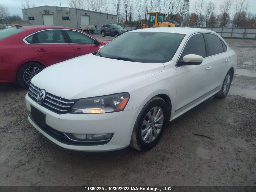 2014 Volkswagen Passat Trendline VIN: 1VWAN7A36EC003706 Lot: 11860225