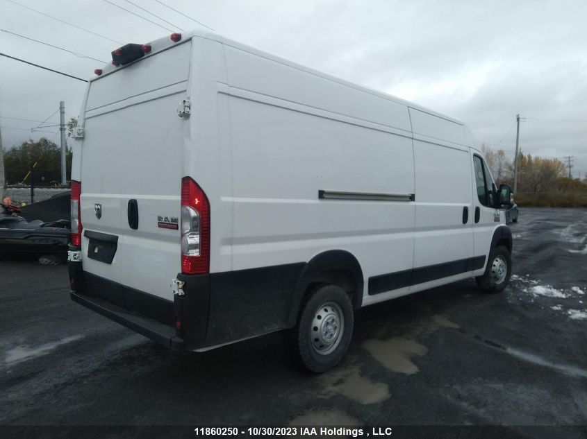 2020 Ram Promaster Cargo Van VIN: 3C6URVJG0LE131531 Lot: 11860250