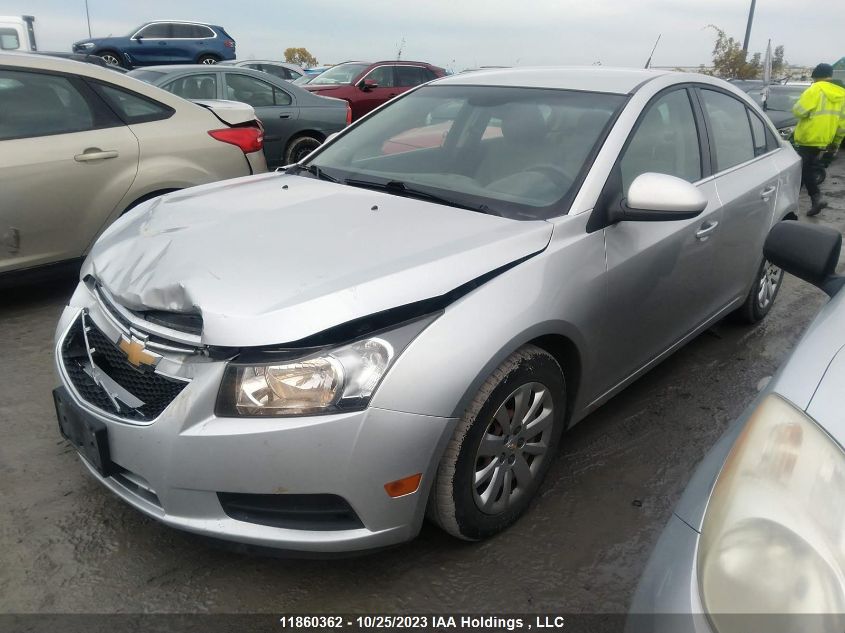 2011 Chevrolet Cruze Lt Turbo W/1Sa VIN: 1G1PF5S90B7254185 Lot: 11860362