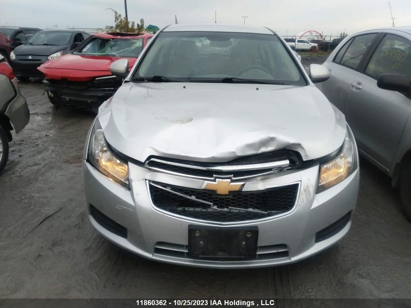 2011 Chevrolet Cruze Lt Turbo W/1Sa VIN: 1G1PF5S90B7254185 Lot: 11860362