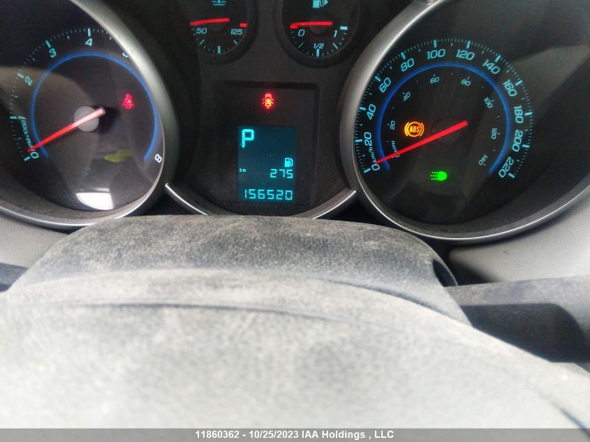 2011 Chevrolet Cruze Lt Turbo W/1Sa VIN: 1G1PF5S90B7254185 Lot: 11860362