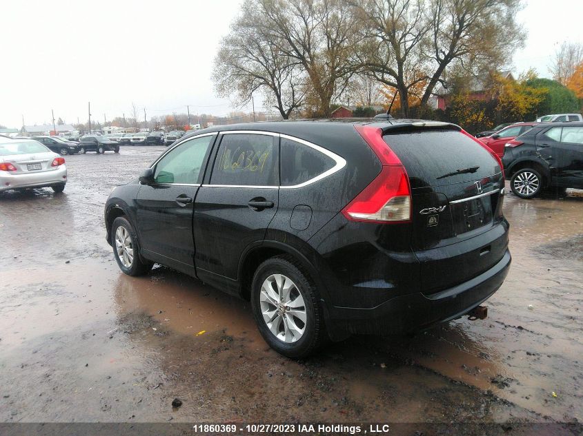 2013 Honda Cr-V Ex-L VIN: 2HKRM4H78DH116253 Lot: 11860369