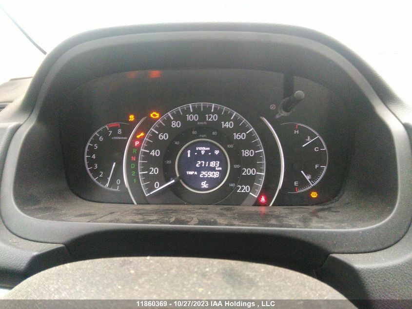 2013 Honda Cr-V Ex-L VIN: 2HKRM4H78DH116253 Lot: 11860369