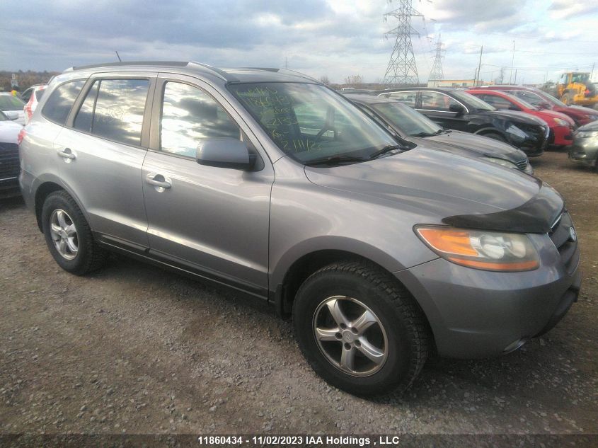 2008 Hyundai Santa Fe 5-Pass VIN: 5NMSG73E48H213520 Lot: 11860434