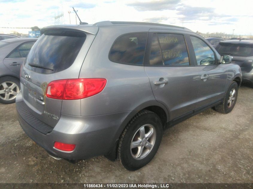 2008 Hyundai Santa Fe 5-Pass VIN: 5NMSG73E48H213520 Lot: 11860434