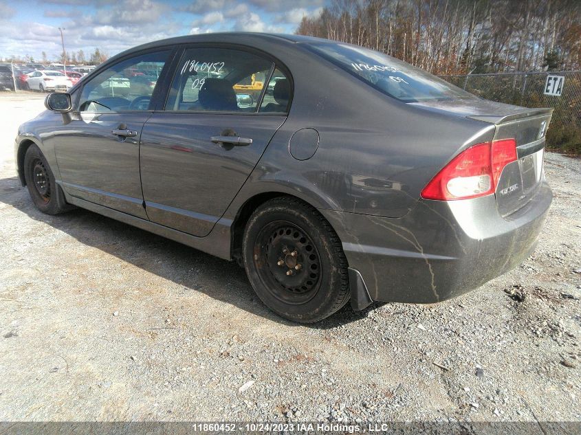 2009 Honda Civic Sdn Sport VIN: 2HGFA16669H104205 Lot: 11860452