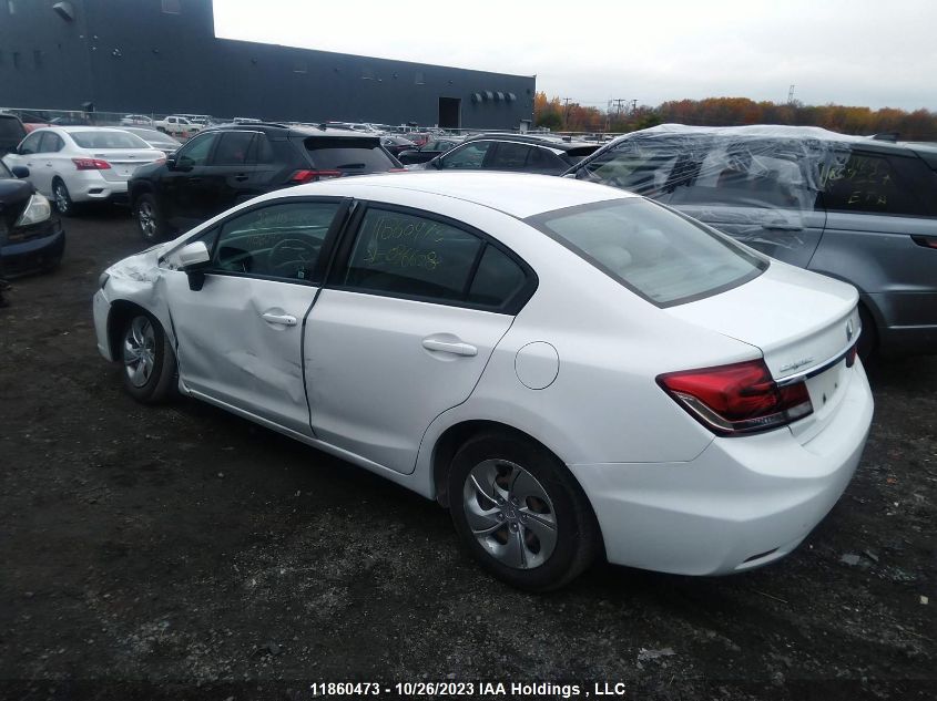 2014 Honda Civic Sedan Lx VIN: 2HGFB2F46EH036628 Lot: 11860473