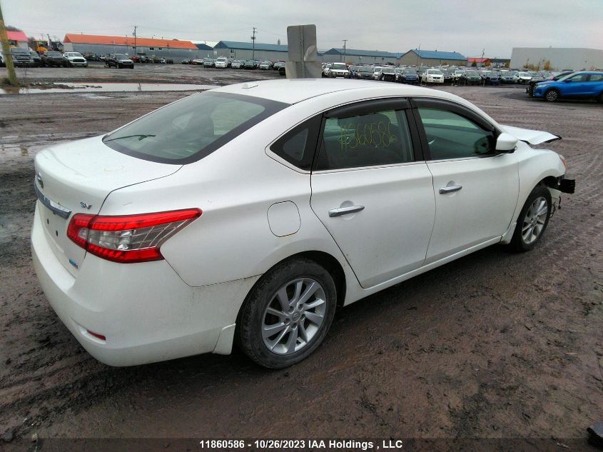 2013 Nissan Sentra S/Sv VIN: 3N1AB7AP5DL754574 Lot: 11860586