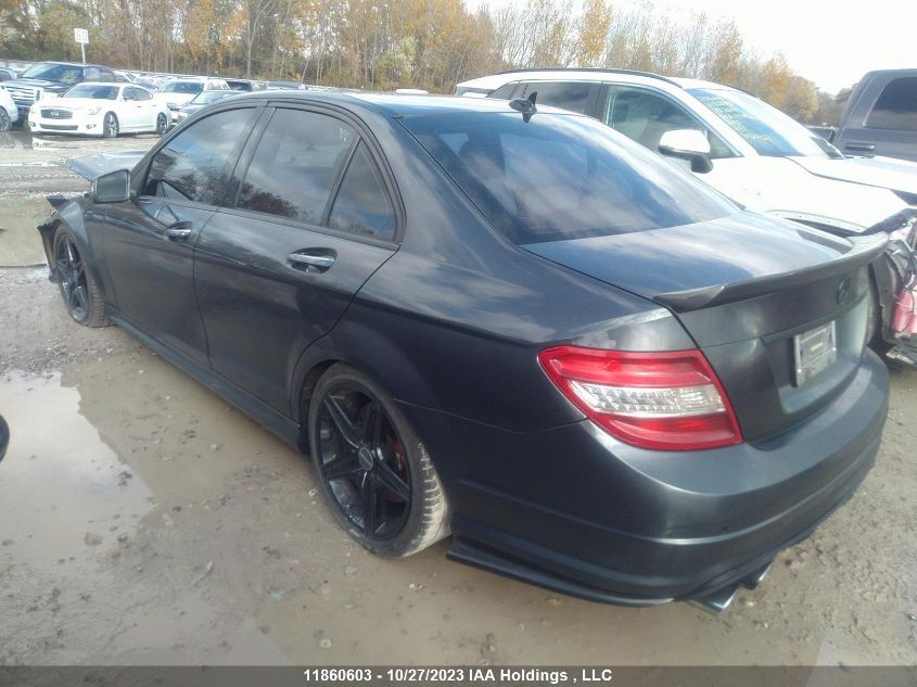 2010 Mercedes-Benz C-Class C 63 VIN: WDDGF7HB8AF396937 Lot: 11860603