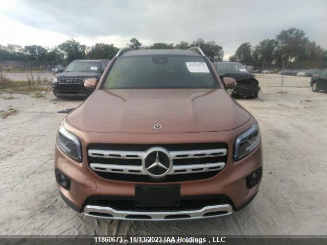 2022 Mercedes-Benz Glb Glb 250 VIN: W1N4M4HB1NW258396 Lot: 11860673