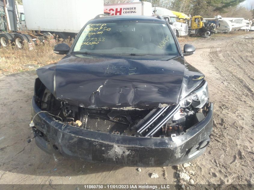 2017 Volkswagen Tiguan Wolfsburg Edition VIN: WVGNV7AX7HK040602 Lot: 11860750