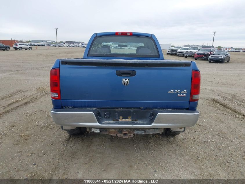 2005 Dodge Ram 1500 Slt VIN: 1D7HU18N45J589137 Lot: 11860841