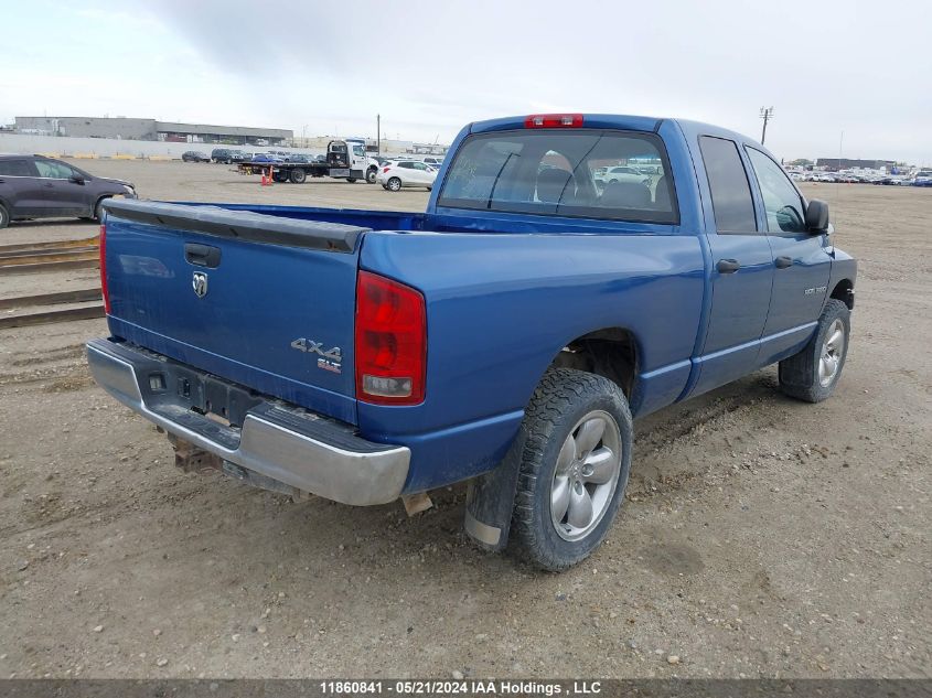 2005 Dodge Ram 1500 Slt VIN: 1D7HU18N45J589137 Lot: 11860841